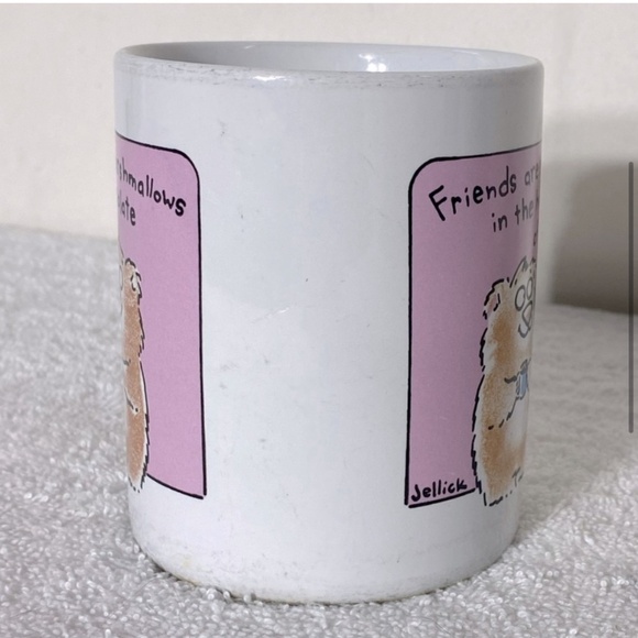 Vintage Hallmark Shoebox Greetings Friends Are Marshmallows Mug - Picture 5 of 11